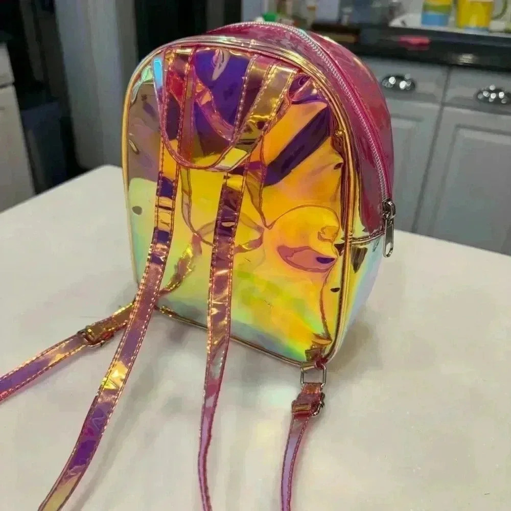 Girls iridescent back pack. Brand new. Unbranded. - Picture 4 of 10